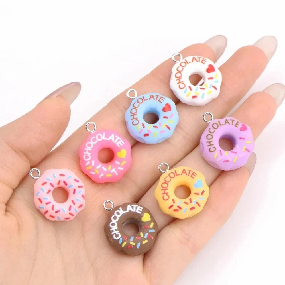 Resin Crafts Diy - 10 ciondoli in resina a forma