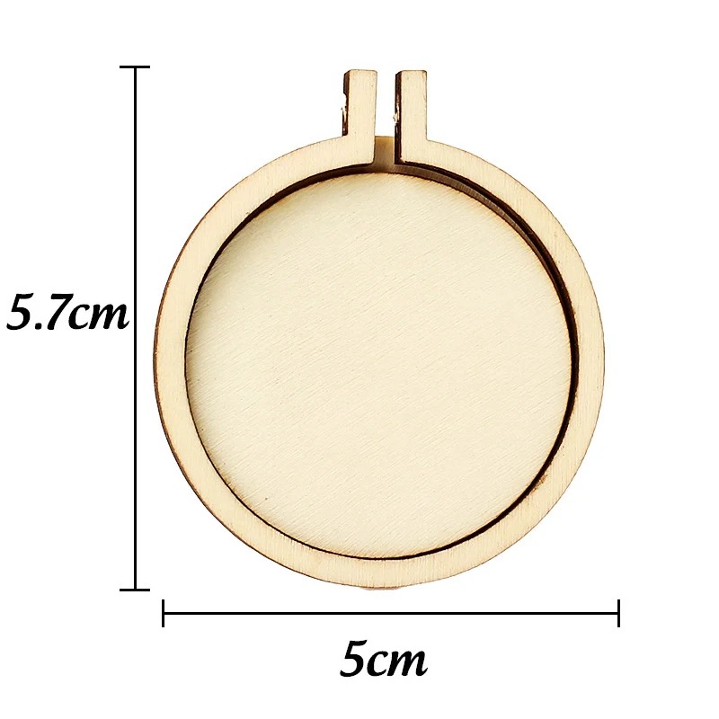 1/3/5 pezzi anello per ricamo  - Wood Ring Blank recensione e prezzo