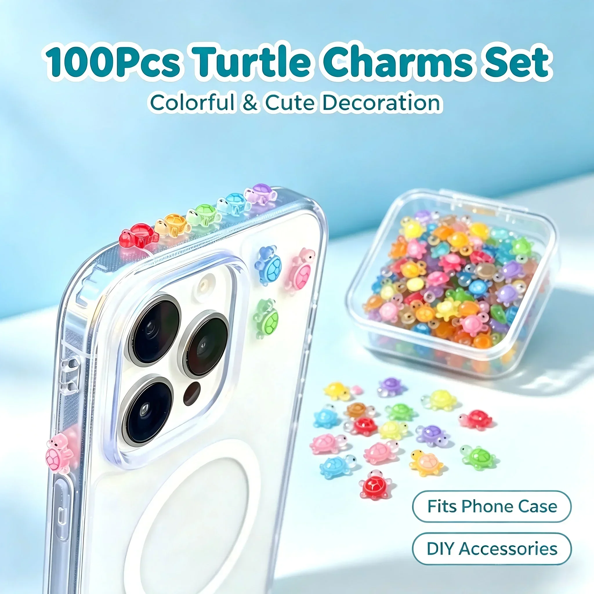 100 pezzi/ Ciondoli in resina  - Resin Crafts Diy recensione e prezzo