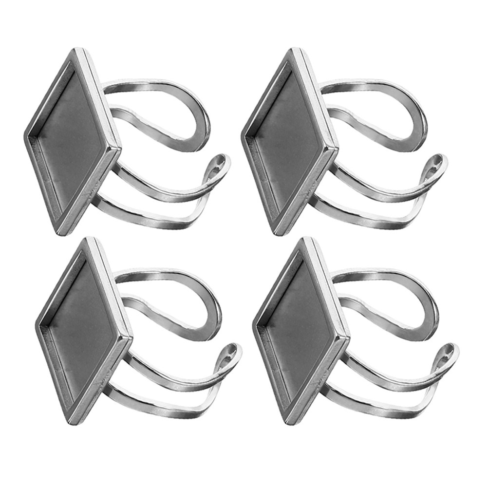 4 pezzi di anelli metallici gr - Resin Crafts Diy recensione e prezzo